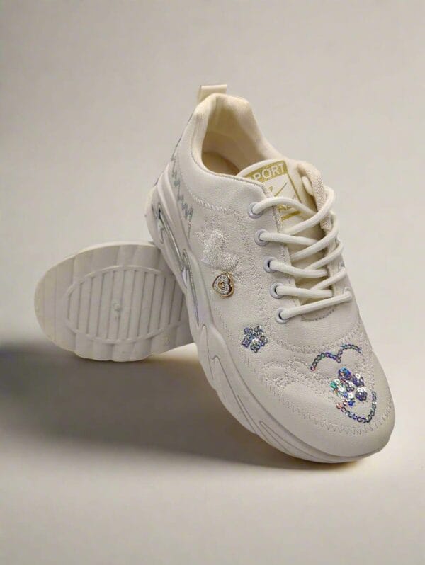 Women's Leather Casual Sneakers